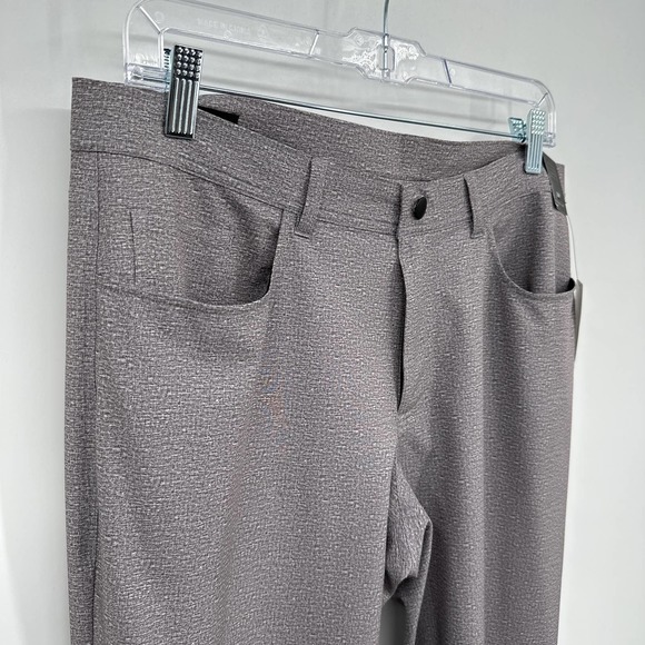 14th & Union Slim Fit Dress Pants Zip Fly Button Closure Gray Size 33x32 NWT - Picture 3 of 8